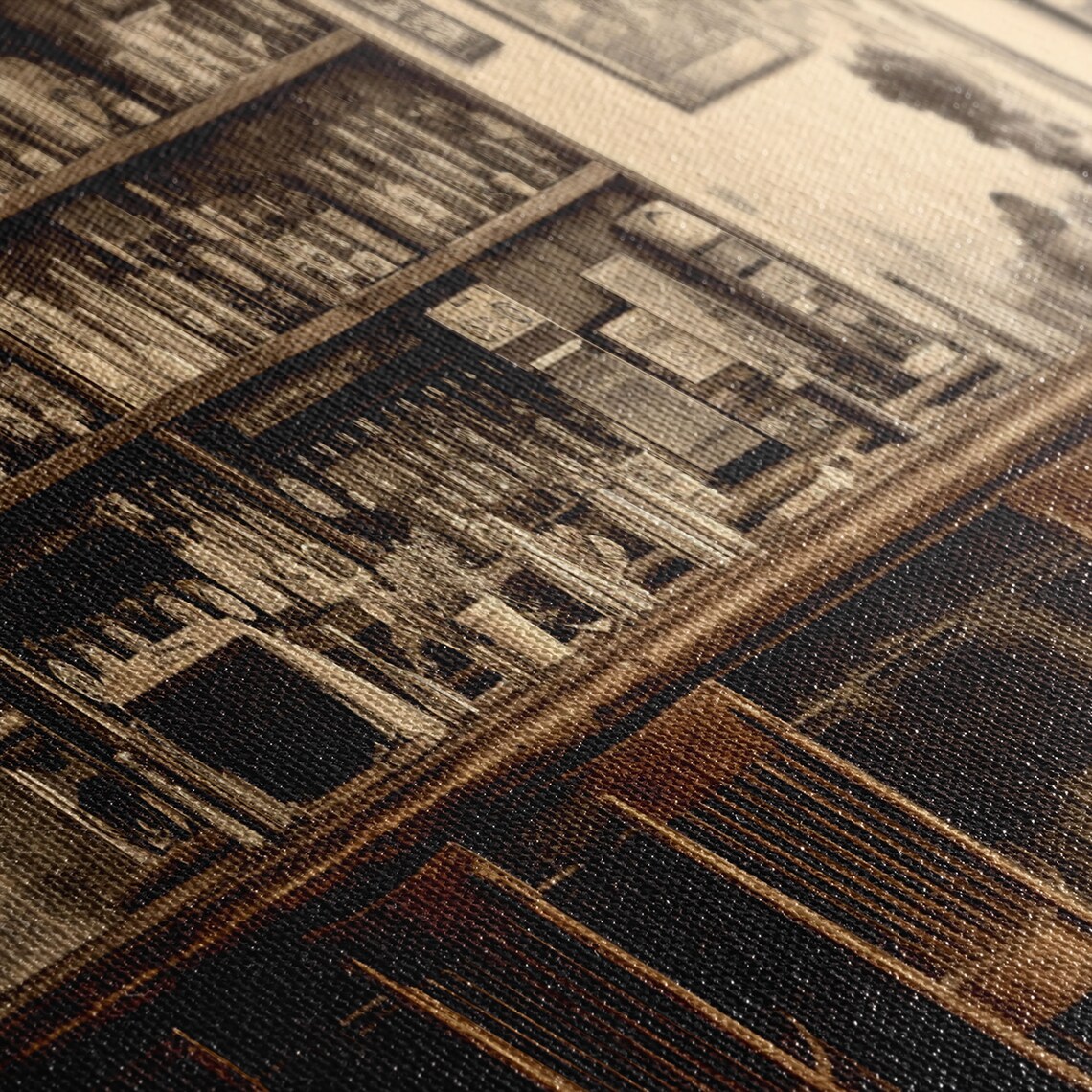 Old Timey Western Bar Sepia Art Print, Kitchen Wall Art - Image 2