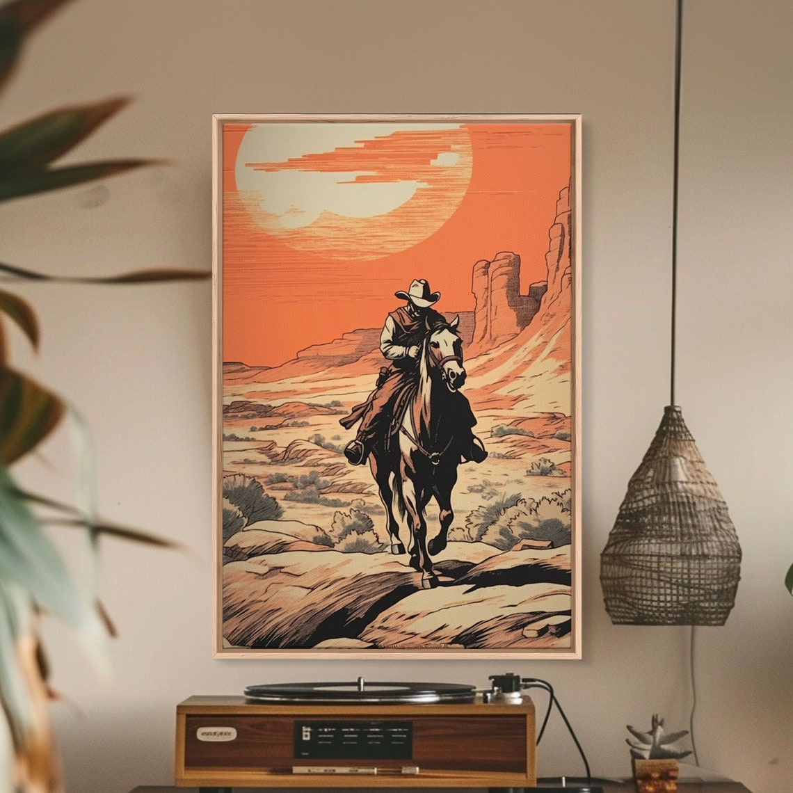 Lonely Cowboy Print - Image 5