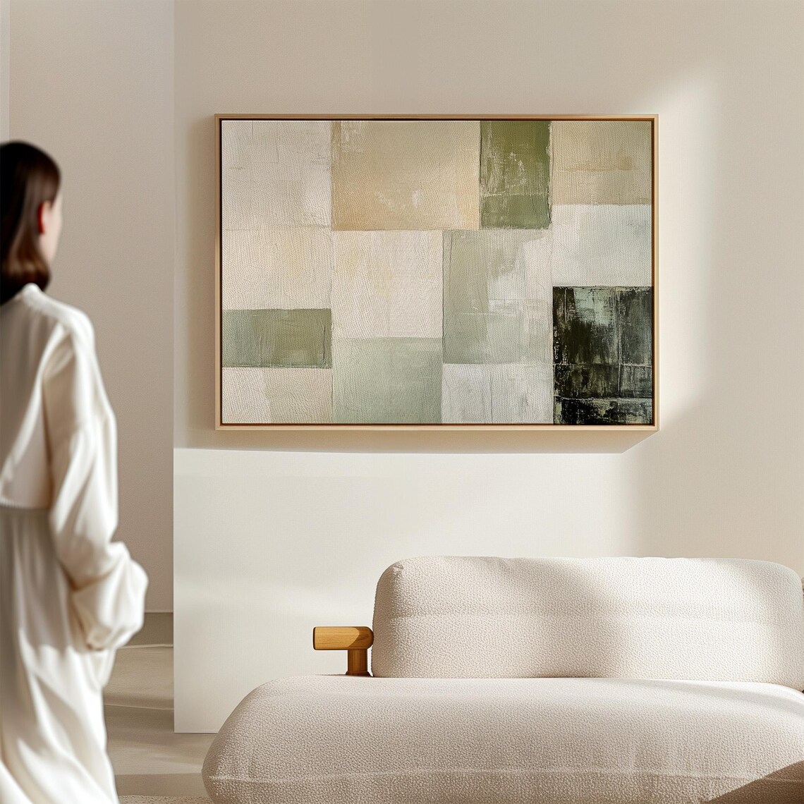 Modern Geometric Abstract, Minimalist Decor Art Print - Image 5