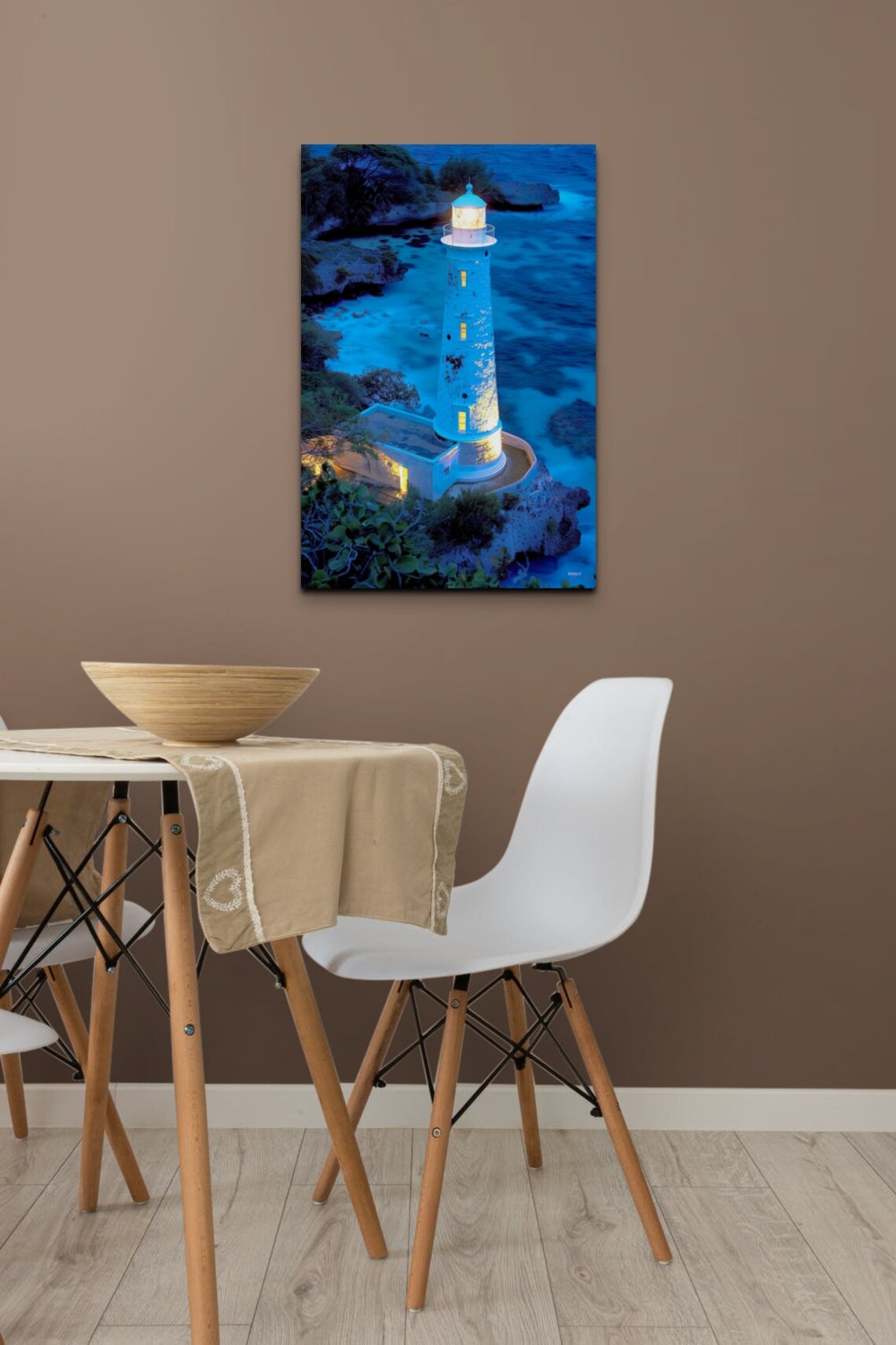 Lighthouse Nautical Art, Ocean Art Print - Image 5