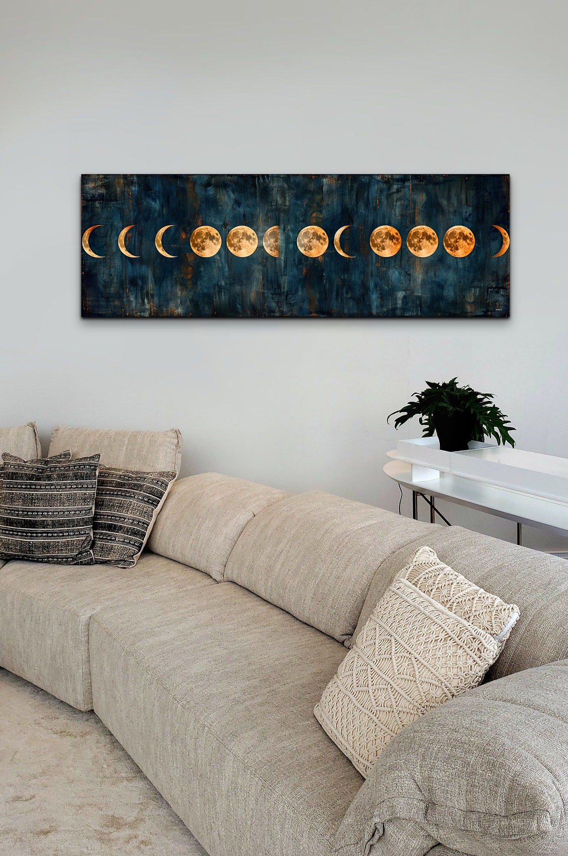 Panoramic Moon Phase Wall Art Print - Image 5