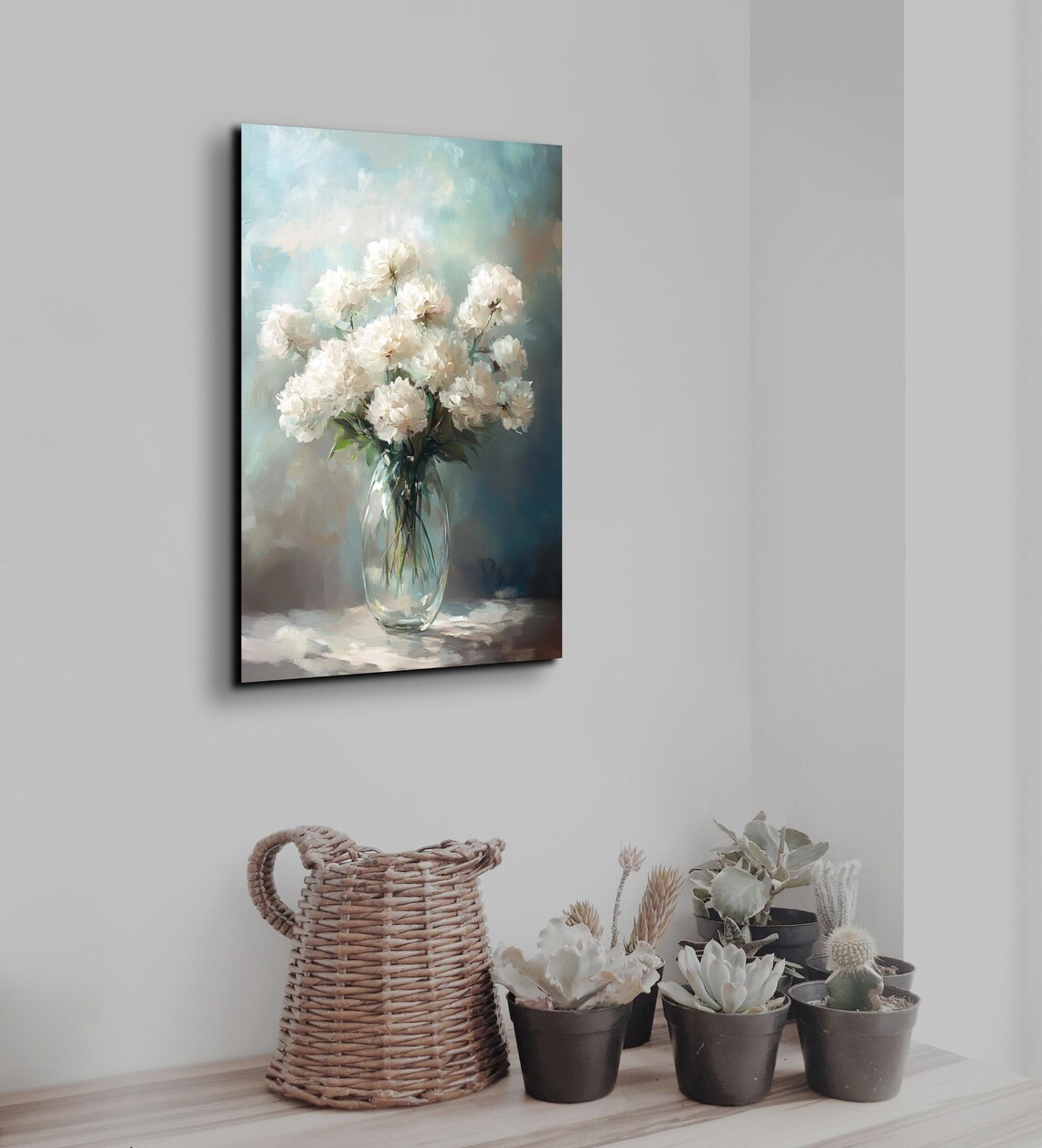Mid Century Modern Botanical Vase Art Print - Image 5