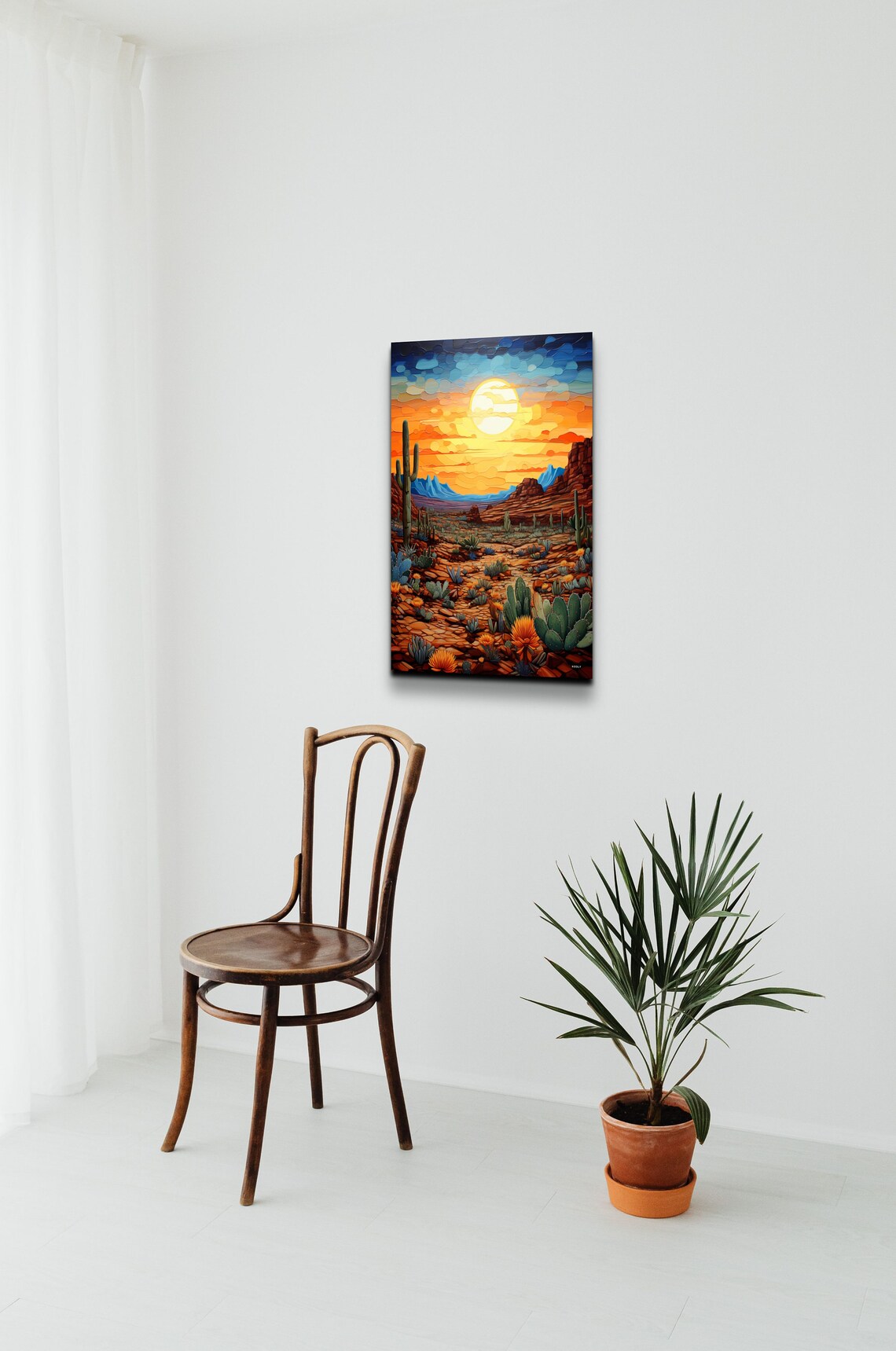 Southwestern Boho Desert Art, Arizona New Mexico Texas - Image 3