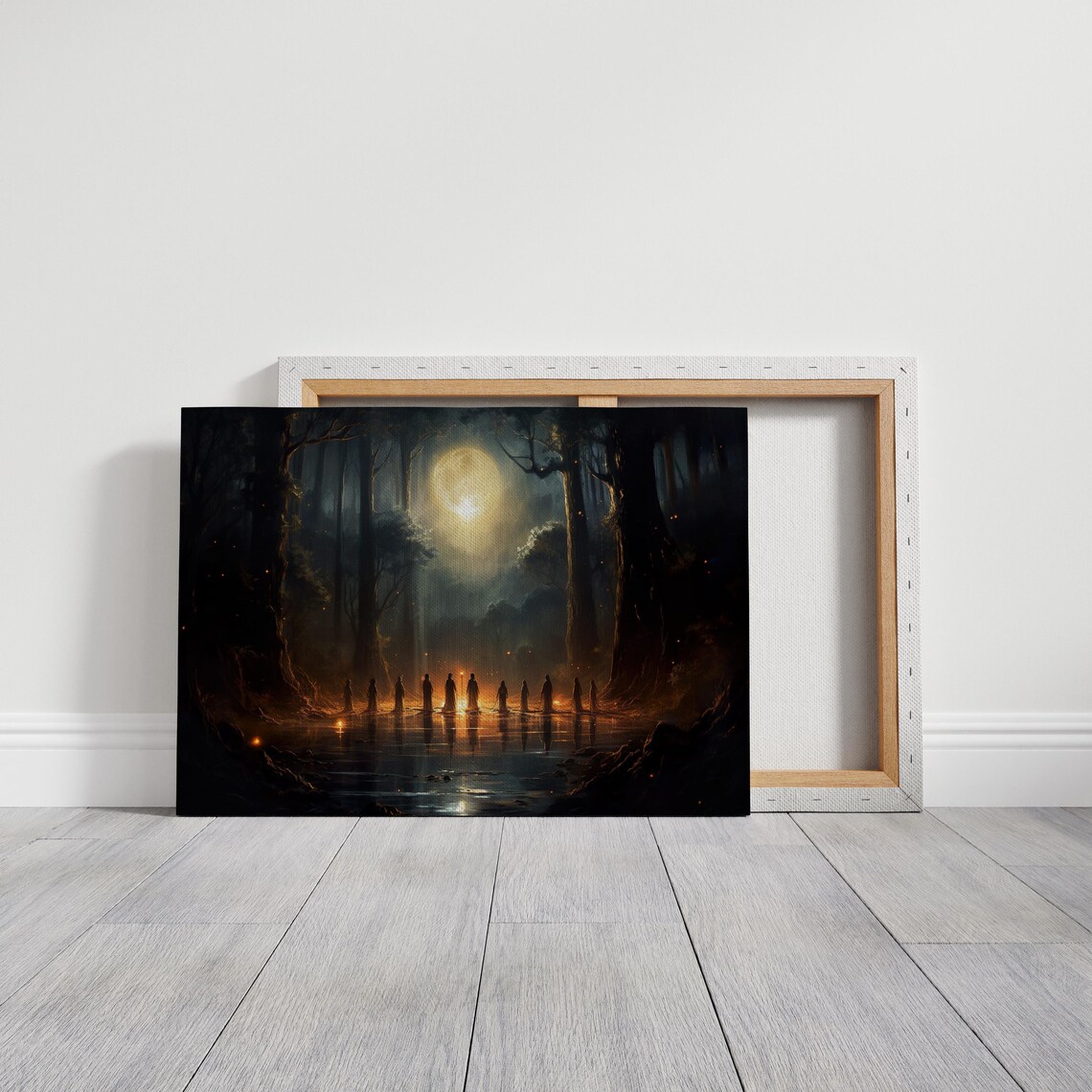 Witch Wood Ritual Art Print, Fantasy Wall Decor - Image 6