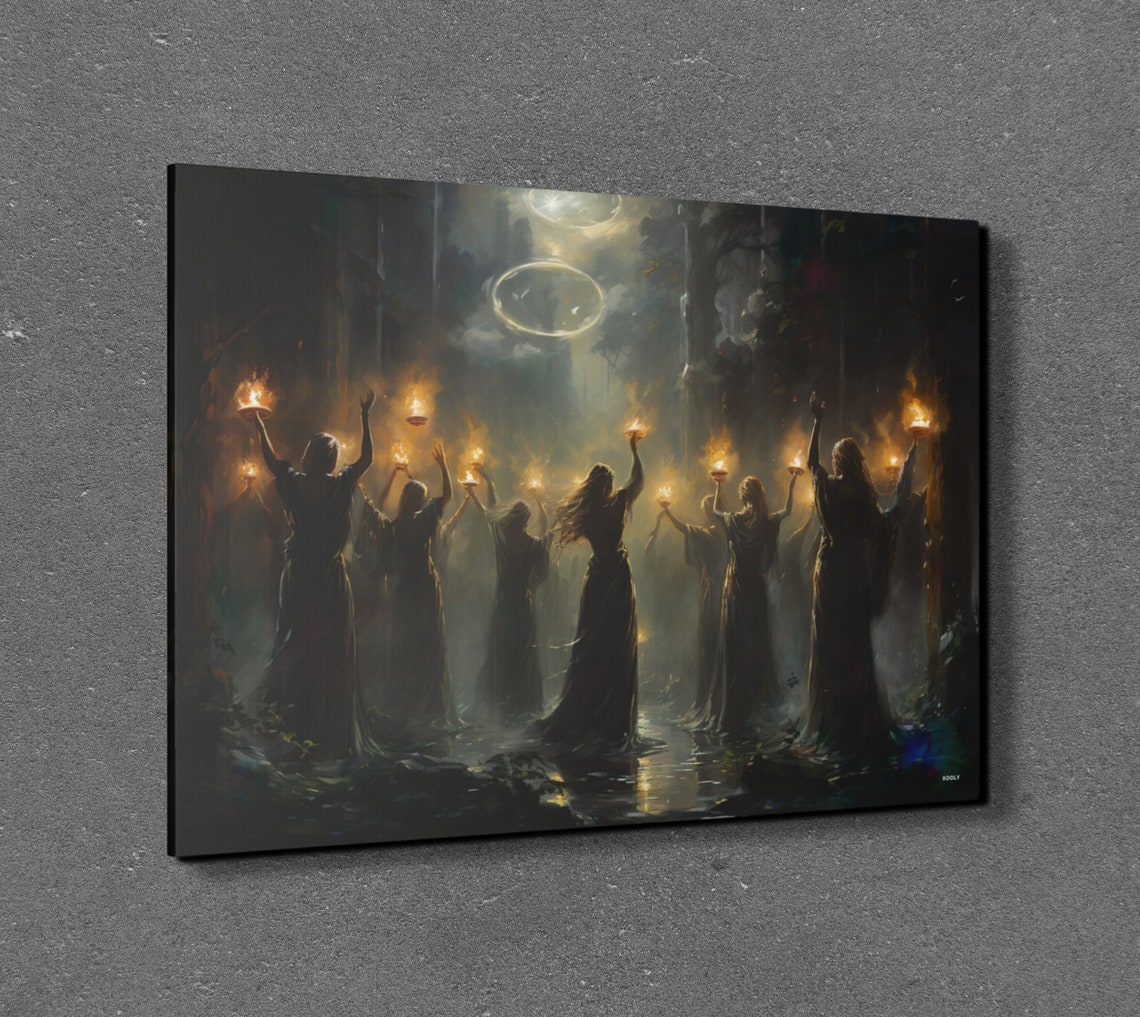 Witch Wood Ritual Art Print - Image 7