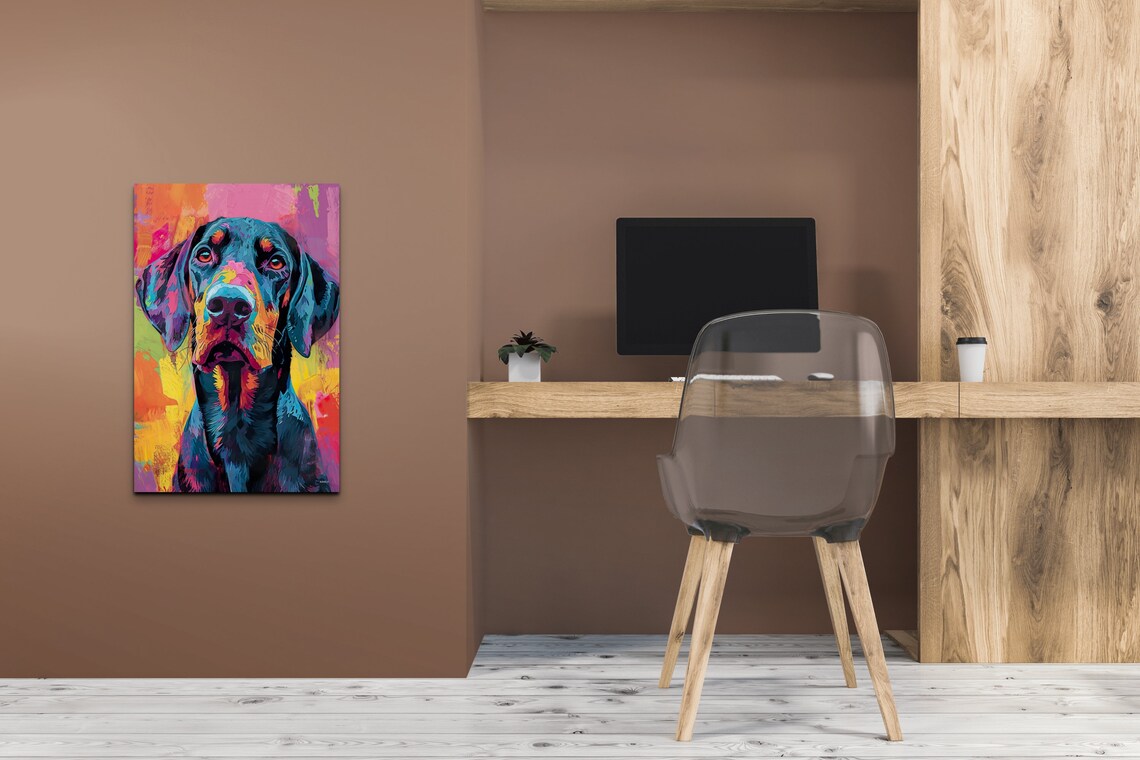 German Shorthaired Pointer Pop Art Poster - Image 5
