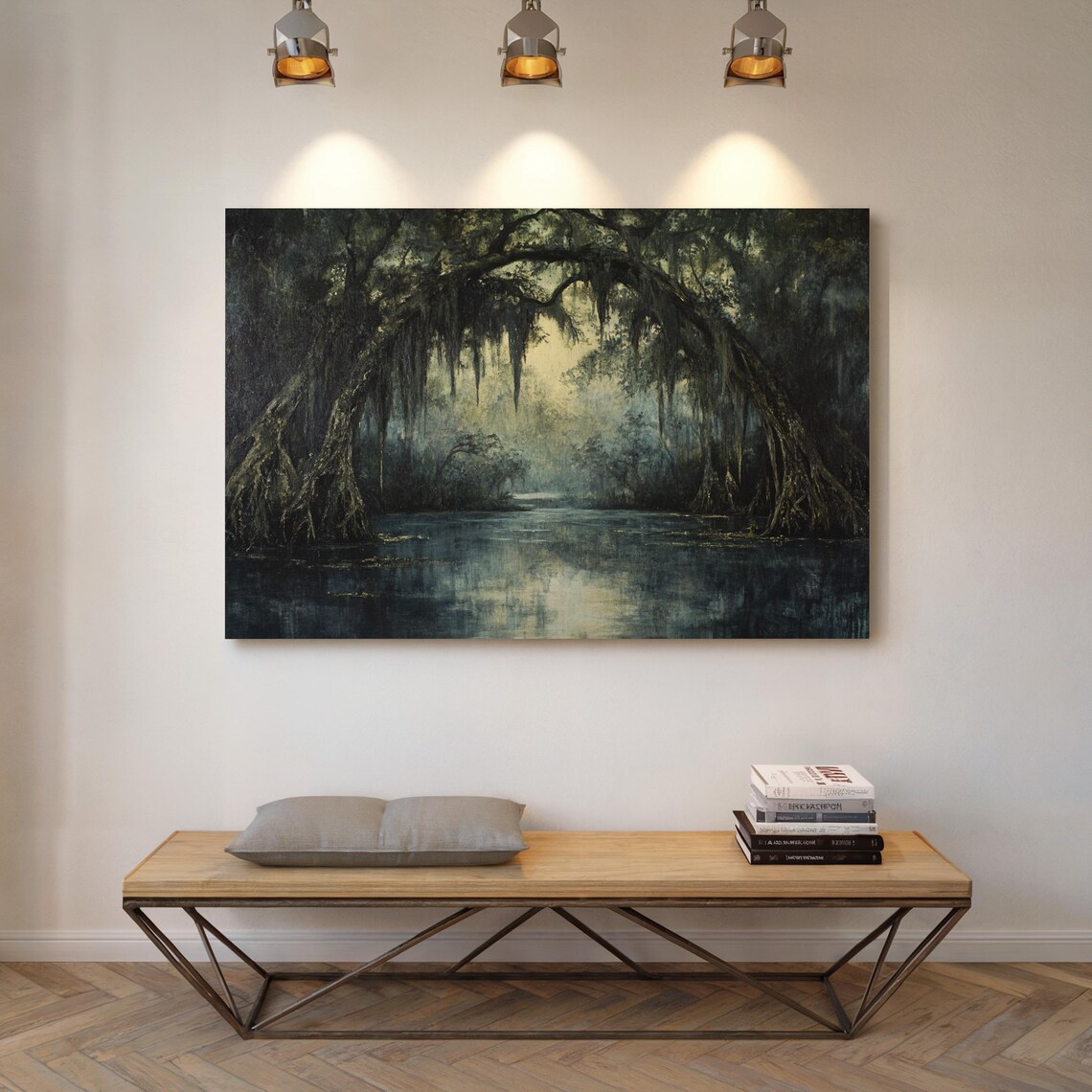 Enchanted Swamp, Mystical Forest Landscape - Image 5