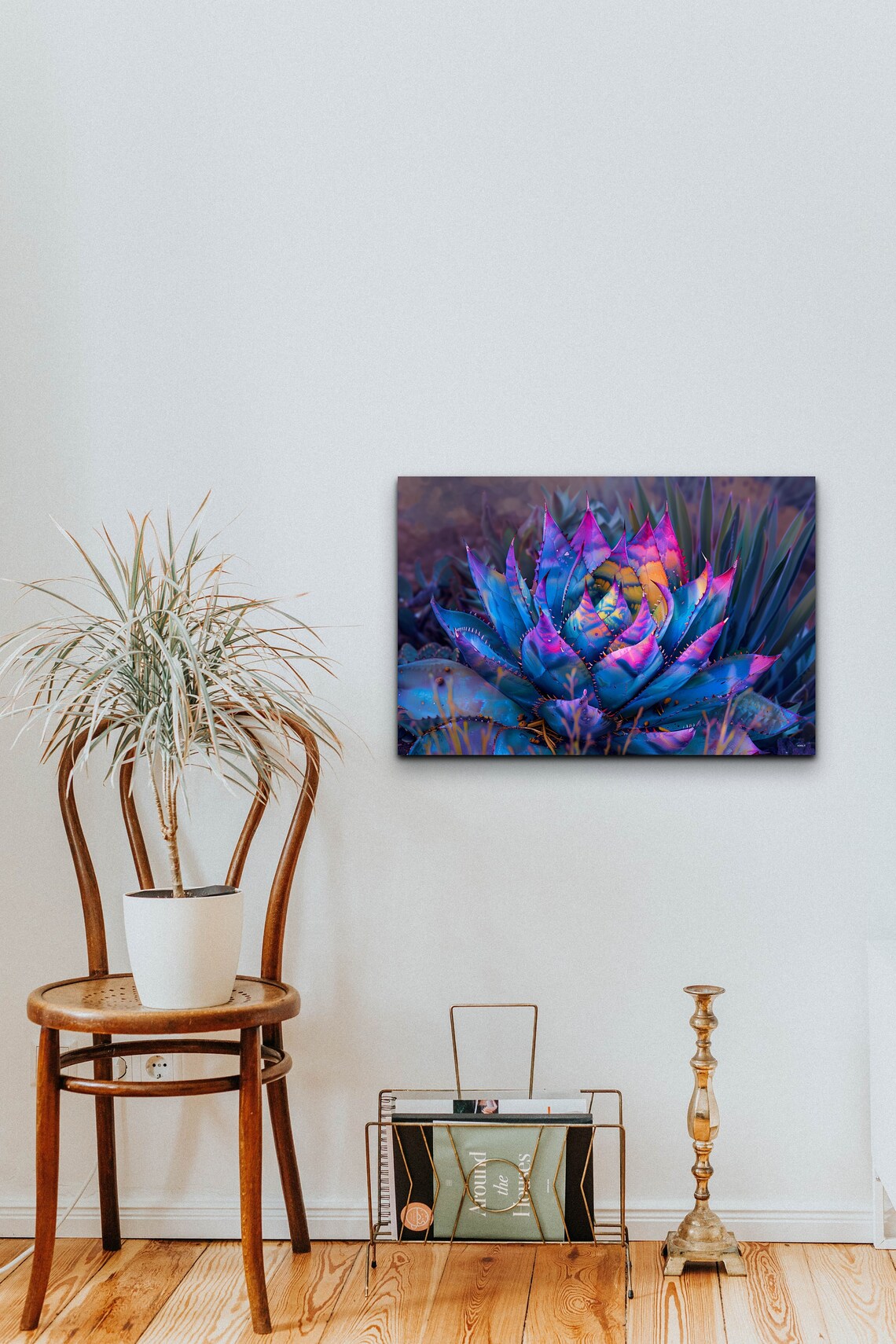 Agave Cactus Print, Modern Southwestern Decor - Image 3