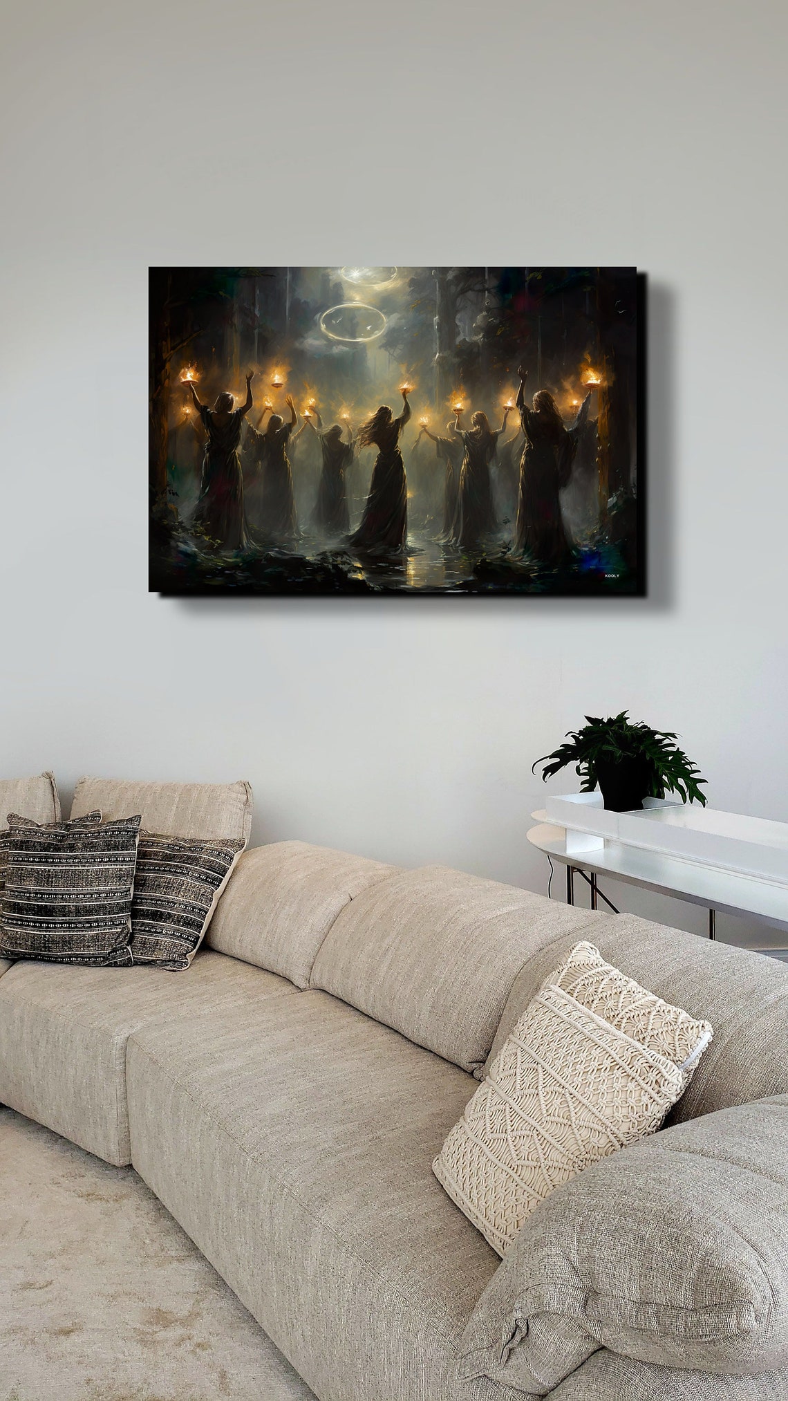 Witch Wood Ritual Art Print - Image 4