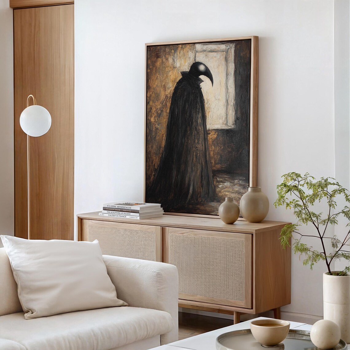 Plague Doctor Gothic, Dark Vintage Medieval Decor - Image 6