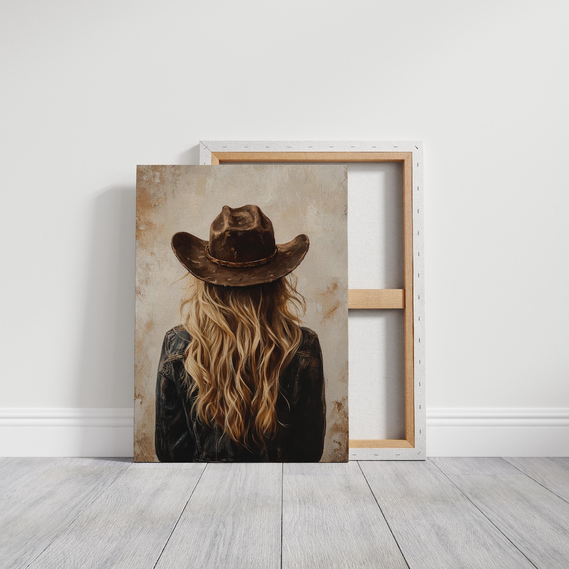 Western Cowgirl Poster, Rustic Vintage Country Decor - Image 4