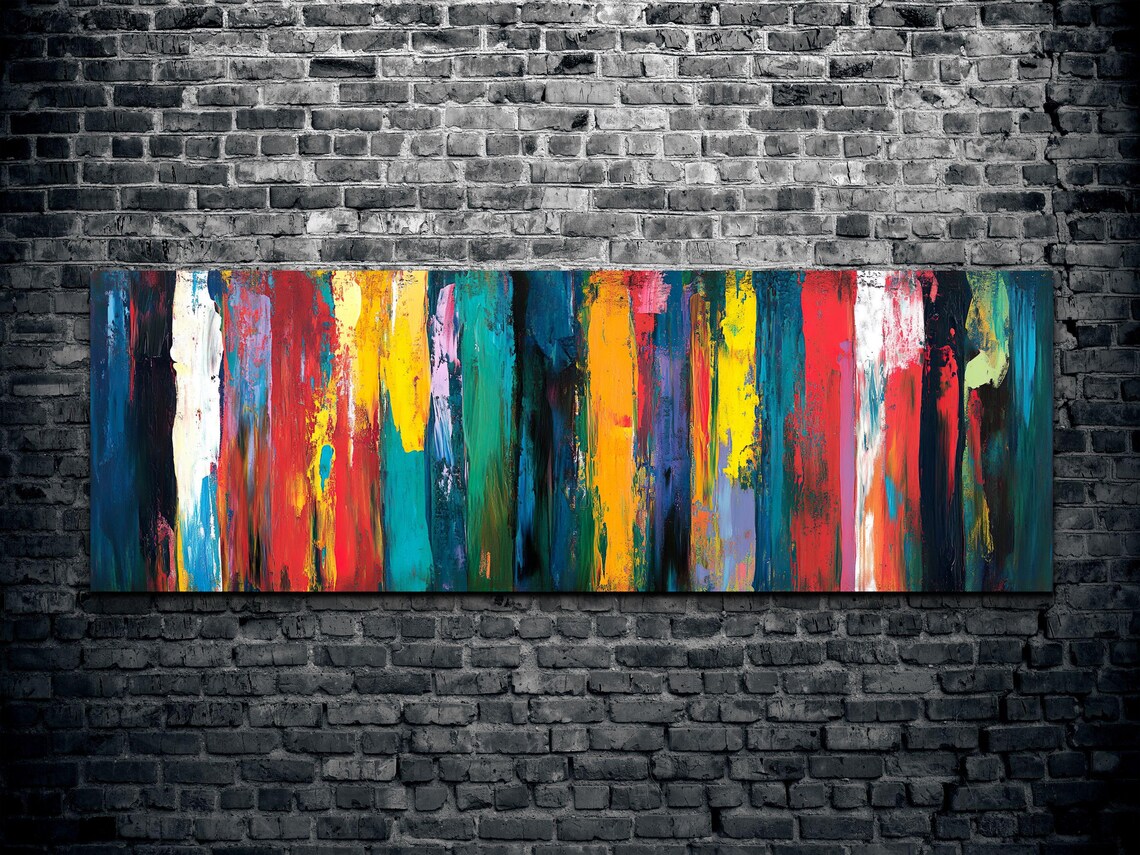 Abstract Color Palate Landscape, Tranquil Panorama - Image 2