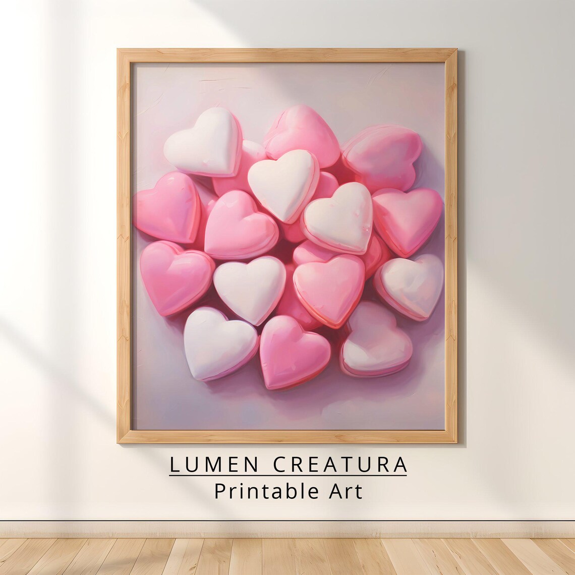 Valentines Day Heart Print, Romantic Gift For Her - Image 4