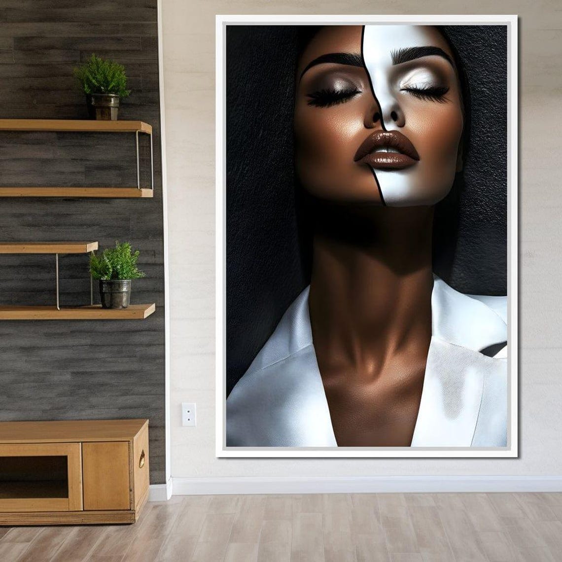 Radiant Duality Harmony Art Print - Image 4