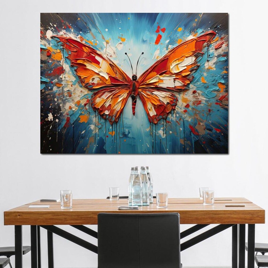Dynamic Metamorphic Essence Butterfly Abstract Art - Image 4