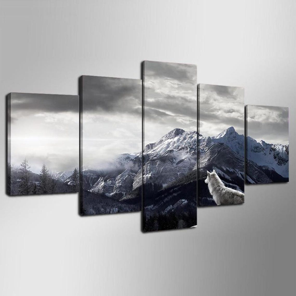 King Of The Mountain Nature Art Print - Image 2
