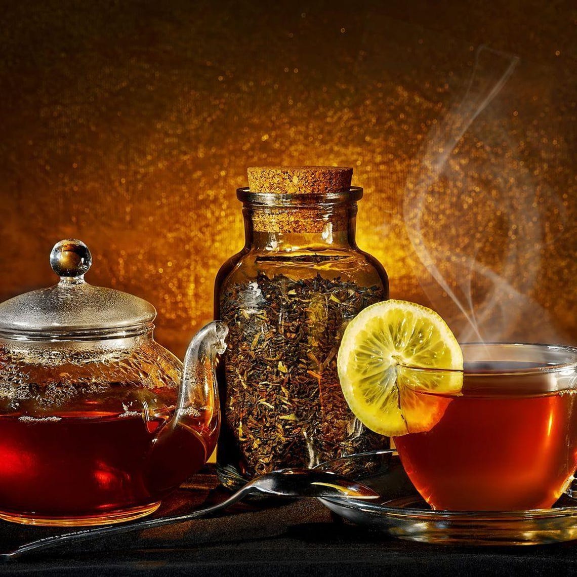Glass Teapot Tea Lover Gift Kitchen Wall Art Cozy Home Decor Rustic Still Life Photography Multi Panel Art By Nichecanvas - Image 2