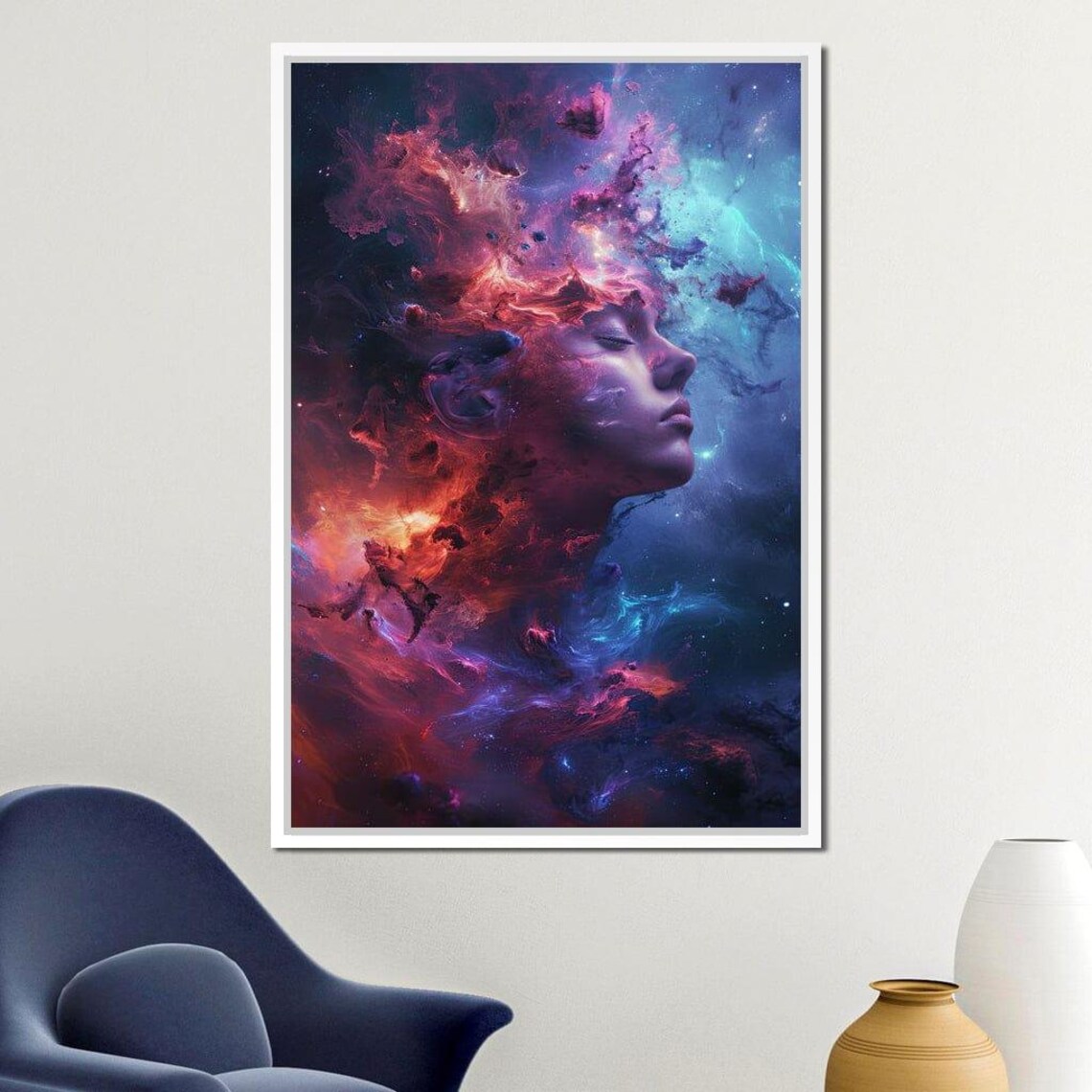Ethereal Dreamspace Voyage, Abstract Travel Art - Image 2