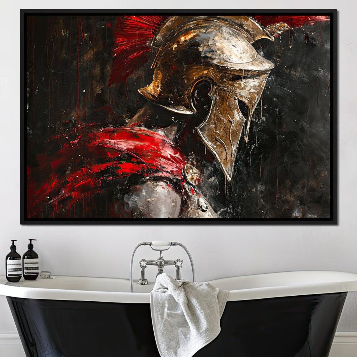 Spartan Reflections Bold Warrior Wall Art - Image 2