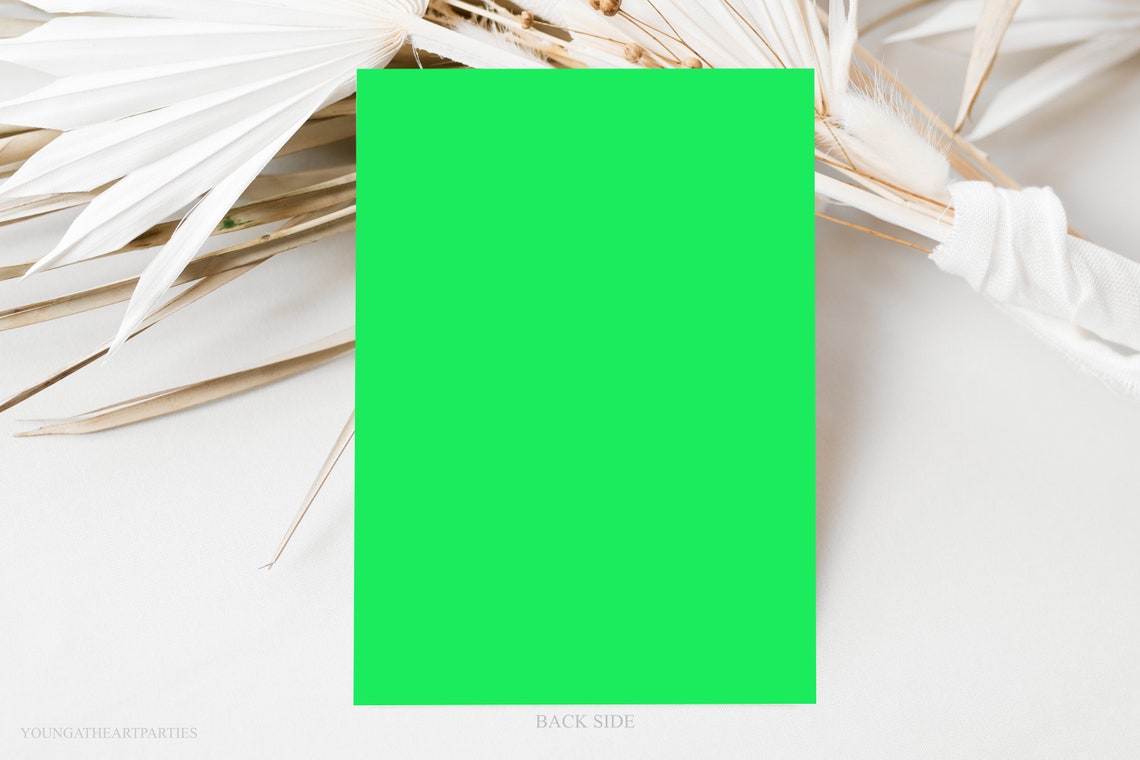 Neon Lets Get Lucked Up St Patricks Day Party Invitation Print - Image 5