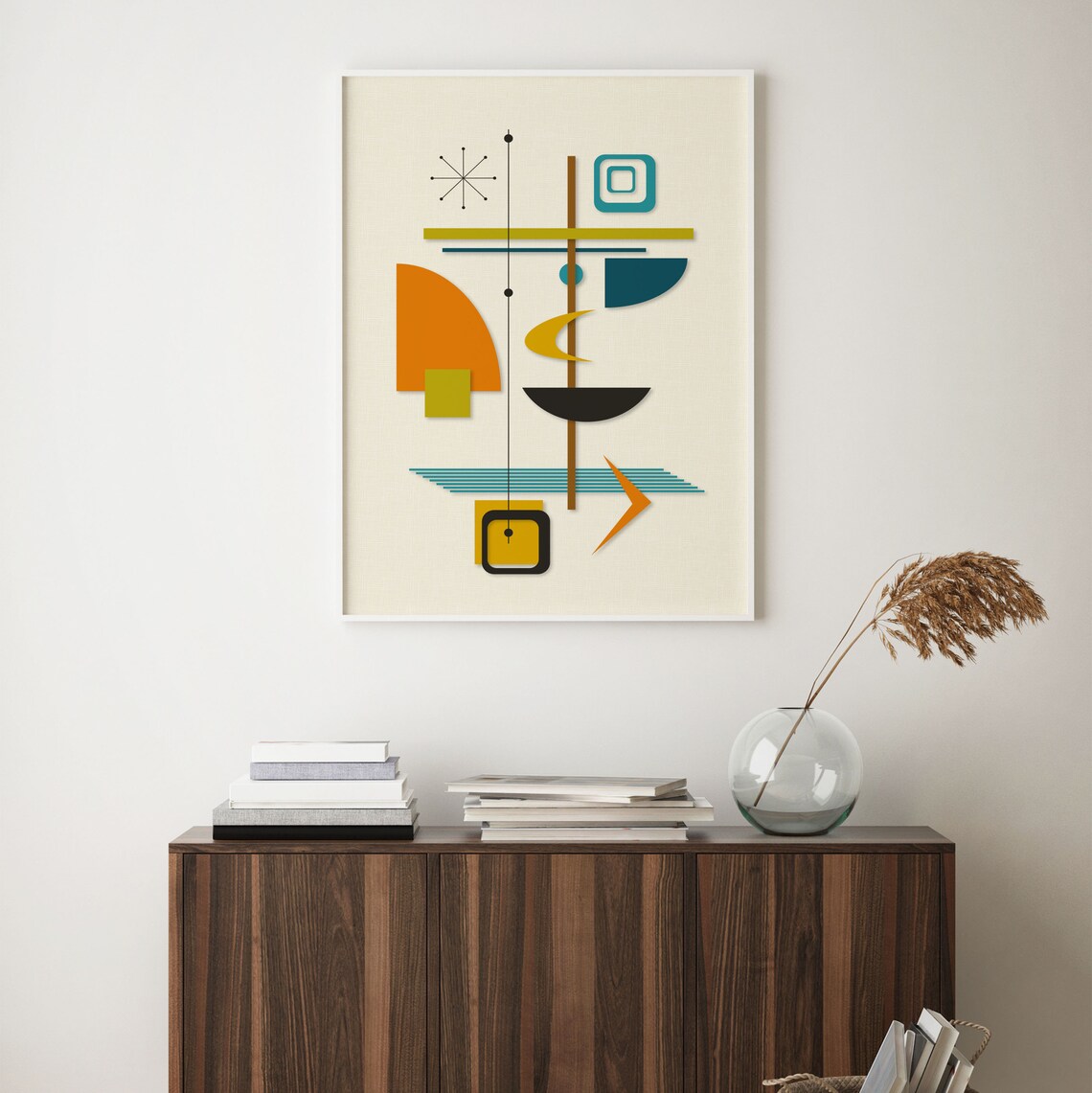 Mid Century Modern Wall Art, Retro Poster Print - Image 2