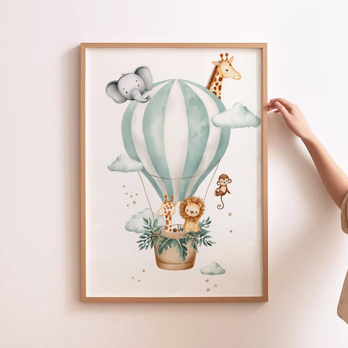 Safari Animal Art, Jungle Nursery Decor - Image 4