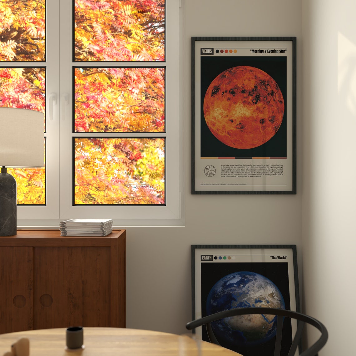 Venus Fiery Morning and Evening Star Planet Photography Poster - Image 6