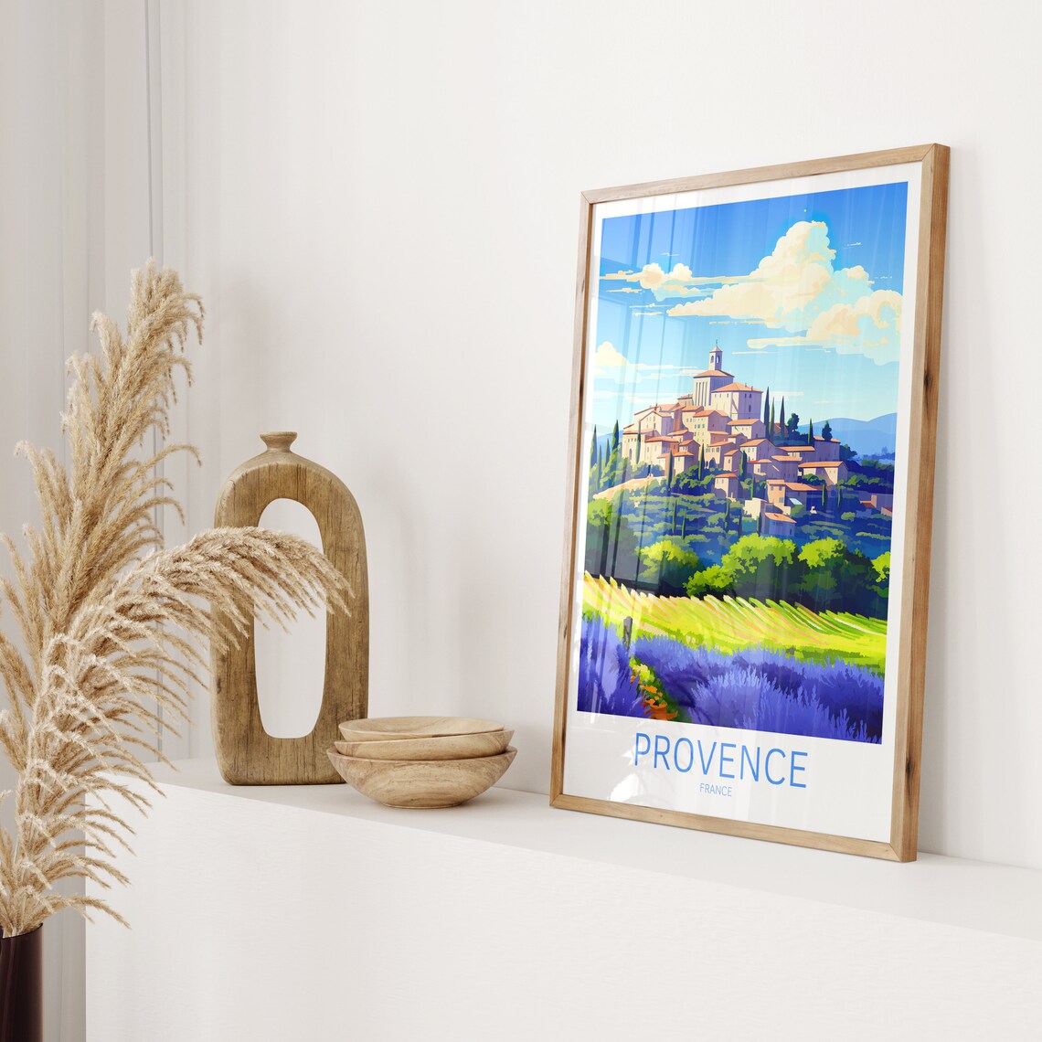 Provence Vintage Travel Poster, France Travel Poster - Image 2