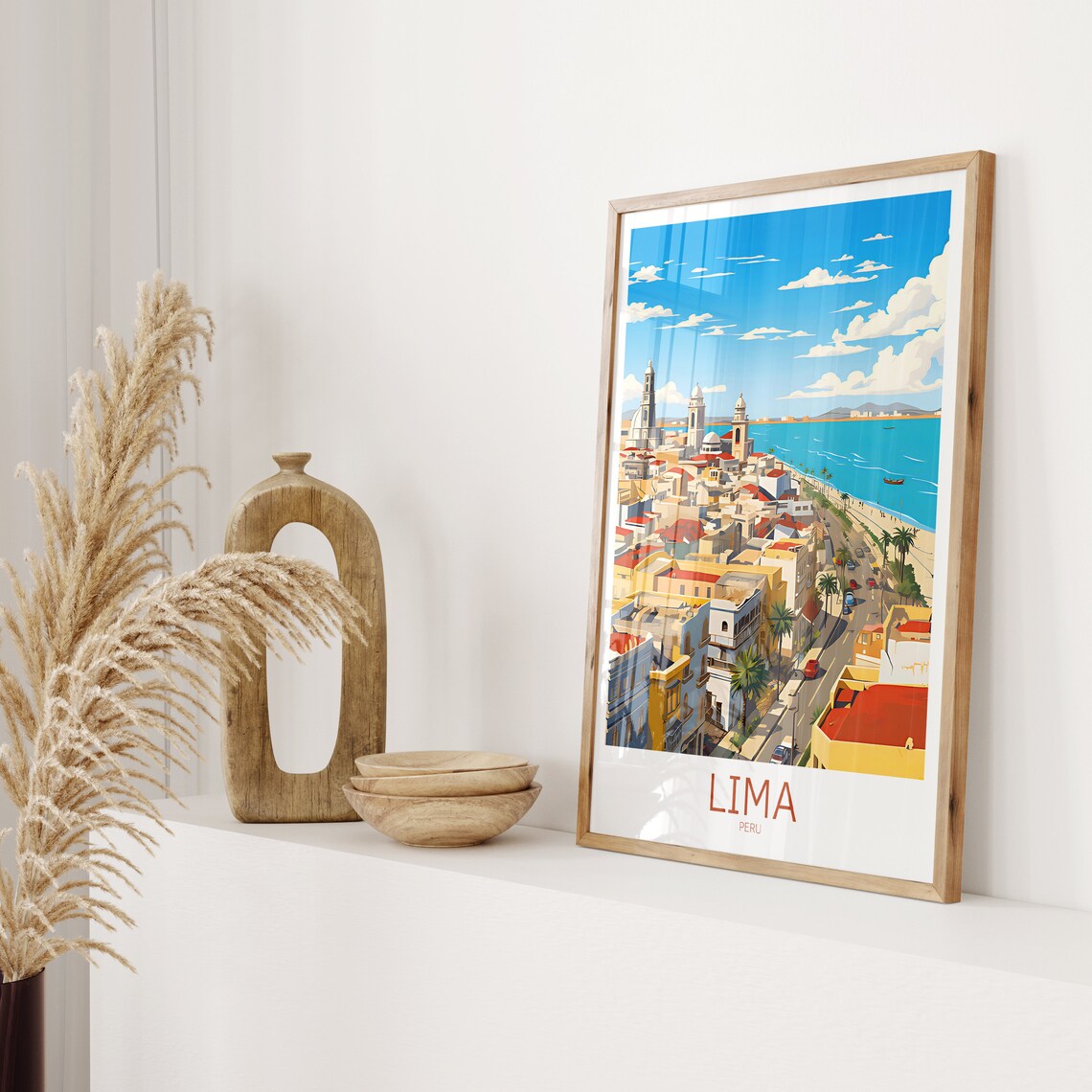 Lima Vintage Travel Poster, Peru Travel Poster - Image 2