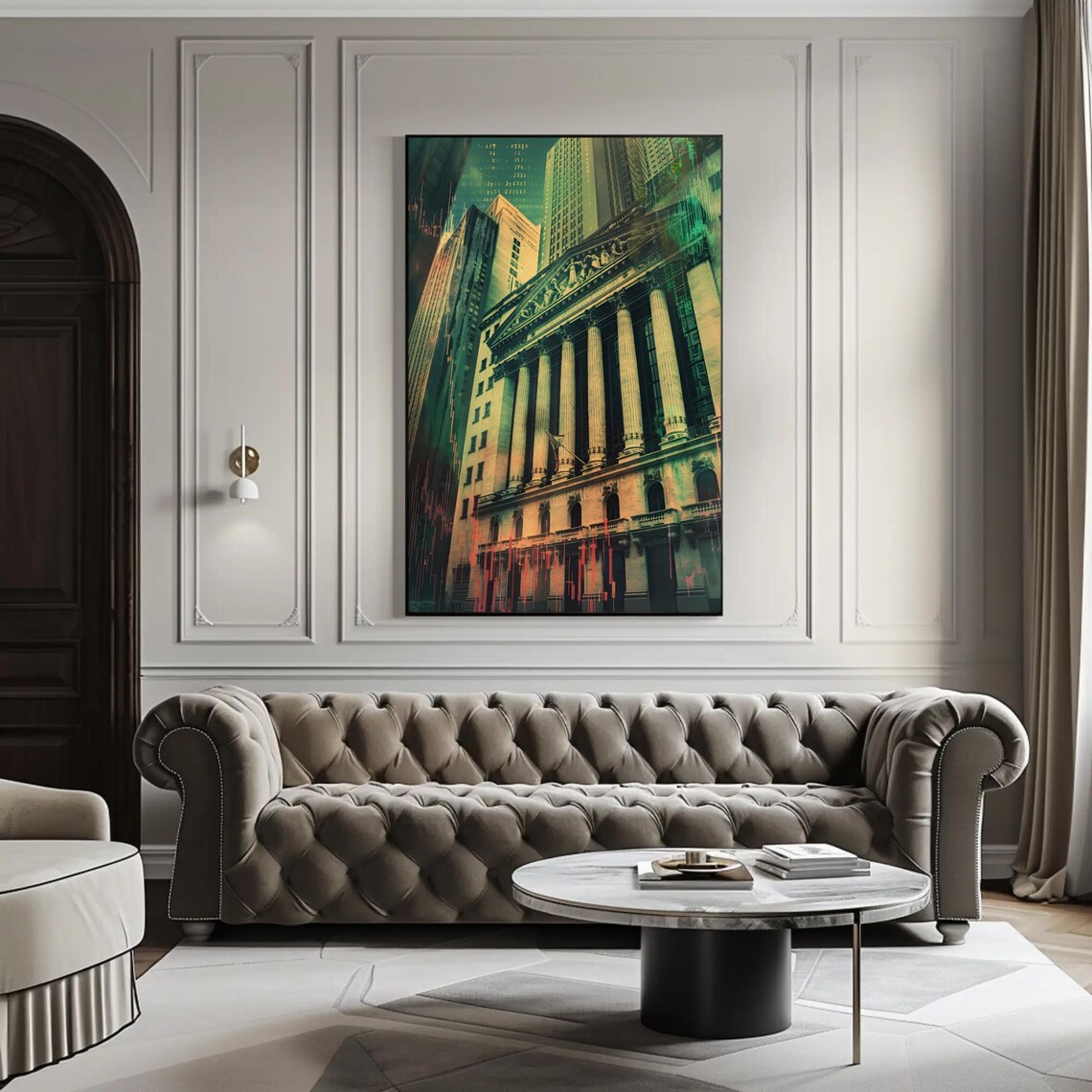 New York Stock Exchange, Wall Street Art Print - Image 4