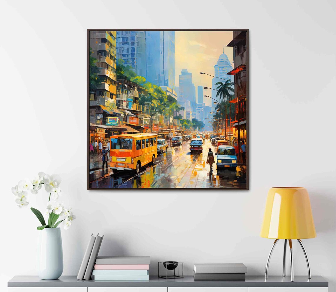 Mumbai Travel Poster, India Wall Art Print, Home Decor - Image 3