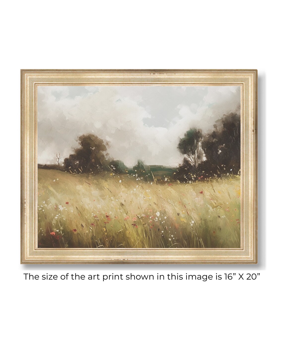 Wild Flower Field Vintage Botanical Art Print - Image 4