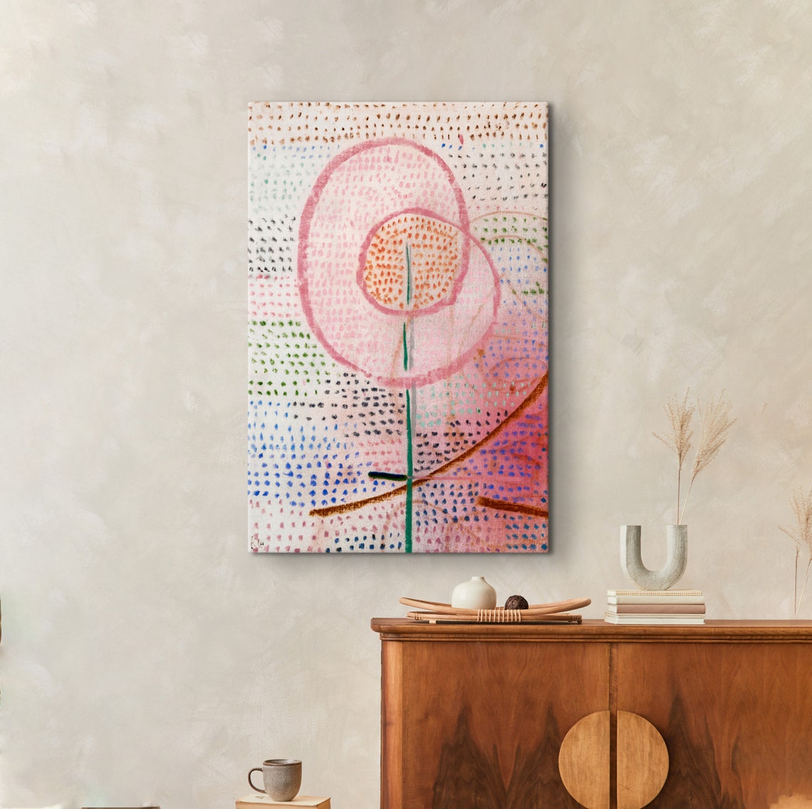 Paul Klee My Blossoming Printed Paul Klee Glass Wall Art Klee Exhibition Poster Abstract Art Gicle Art Print Reproduction Artwork - Image 4