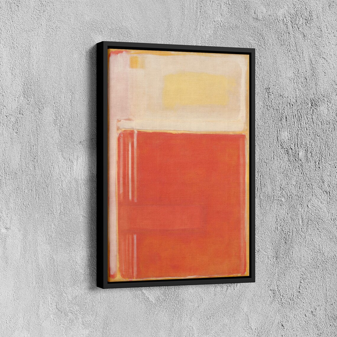 Mark Rothko Orange Over Beige, Modern Art Poster - Image 7