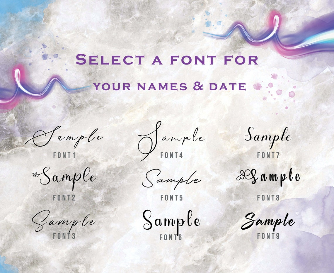 My Love Beach Kiss Bride and Groom Watercolor Wedding Poster - Image 2