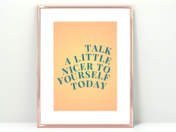 Self Affirmation Quotes, Inspirational Office Decor