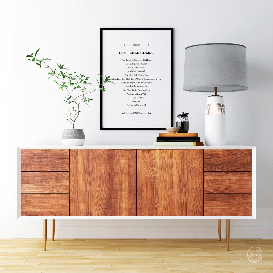 Irish House Blessing Bless This House Quote Print - Image 2
