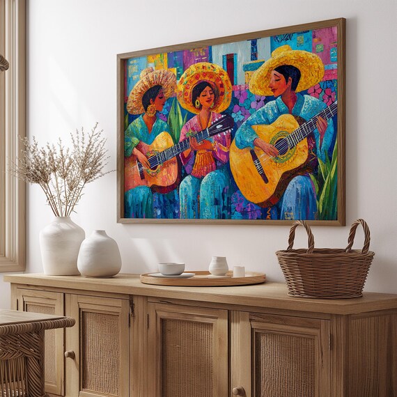 Mexican Wall Art, Gift for Her
