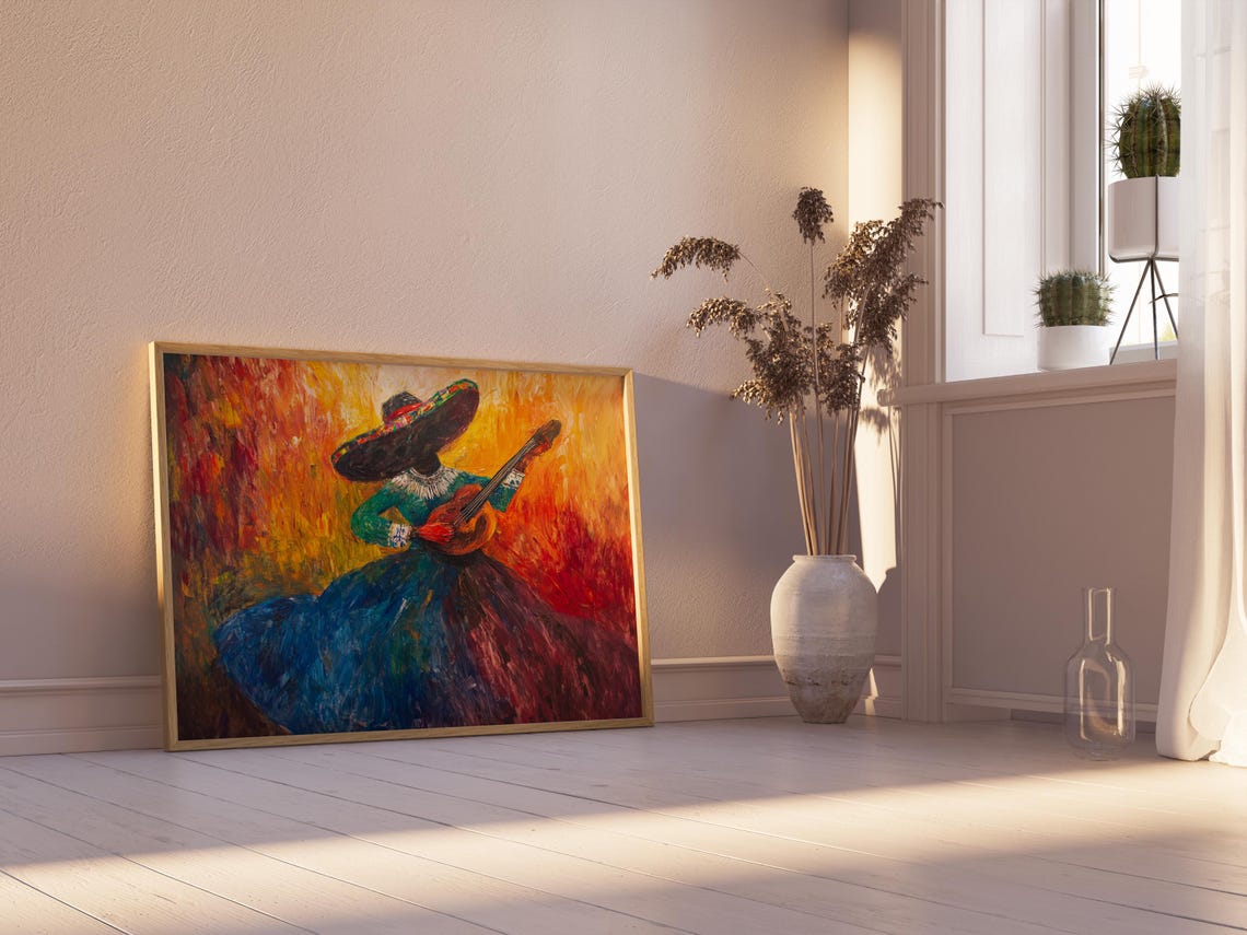 Mexican Wall Art, Gift For Her - Image 2