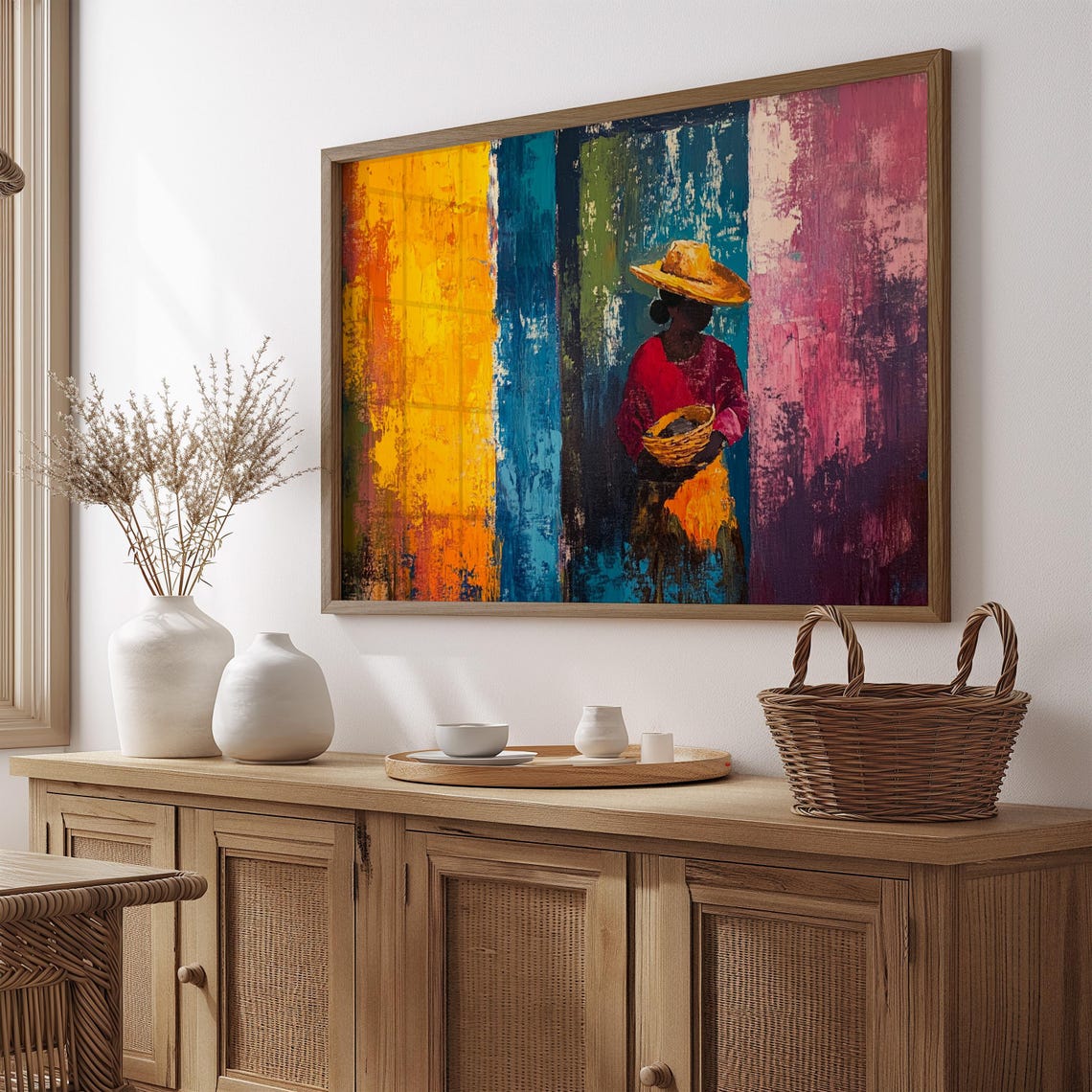 Mexican Art Print, Gift for Her