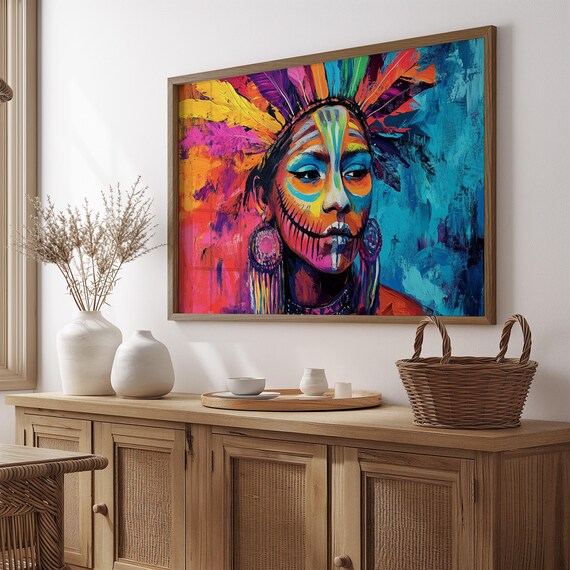 Mexican Art Print, Gift For Her
