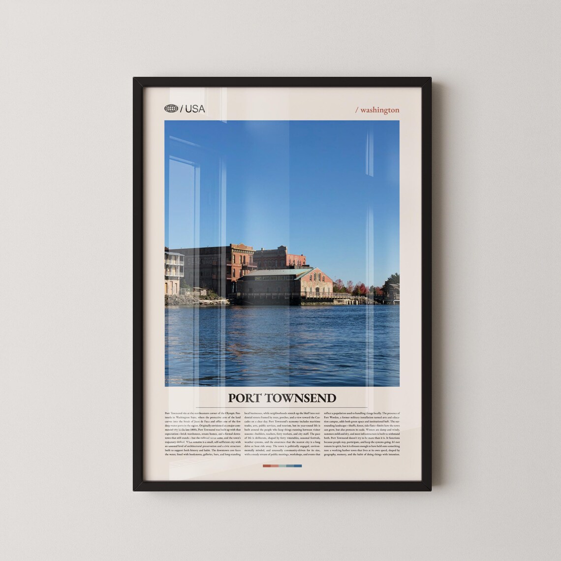 Port Townsend Washington Waterfront Historic Cannery Photo Poster