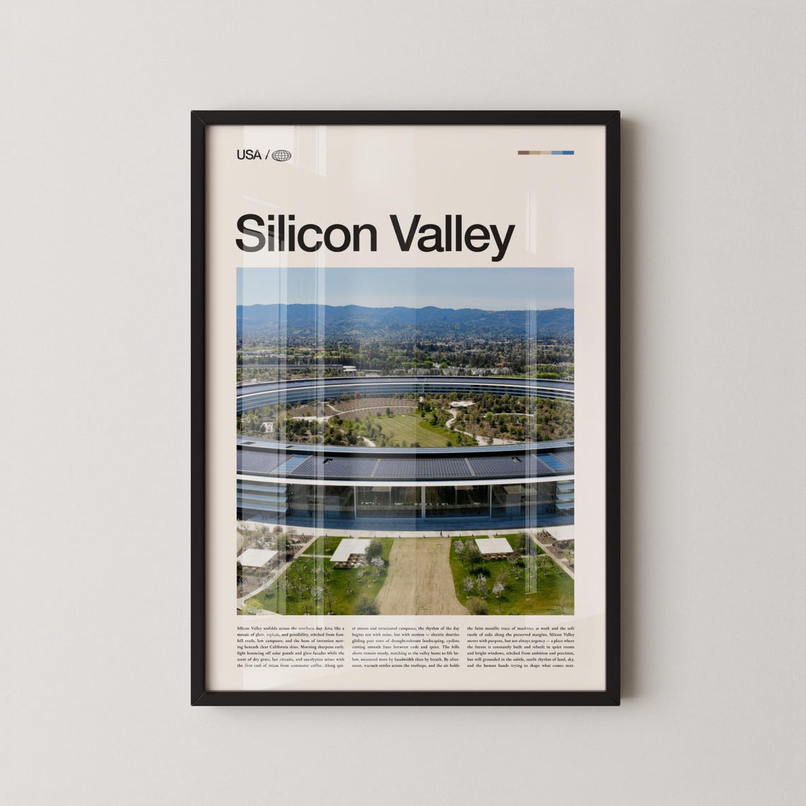 Silicon Valley Print Wall Art Poster Photo