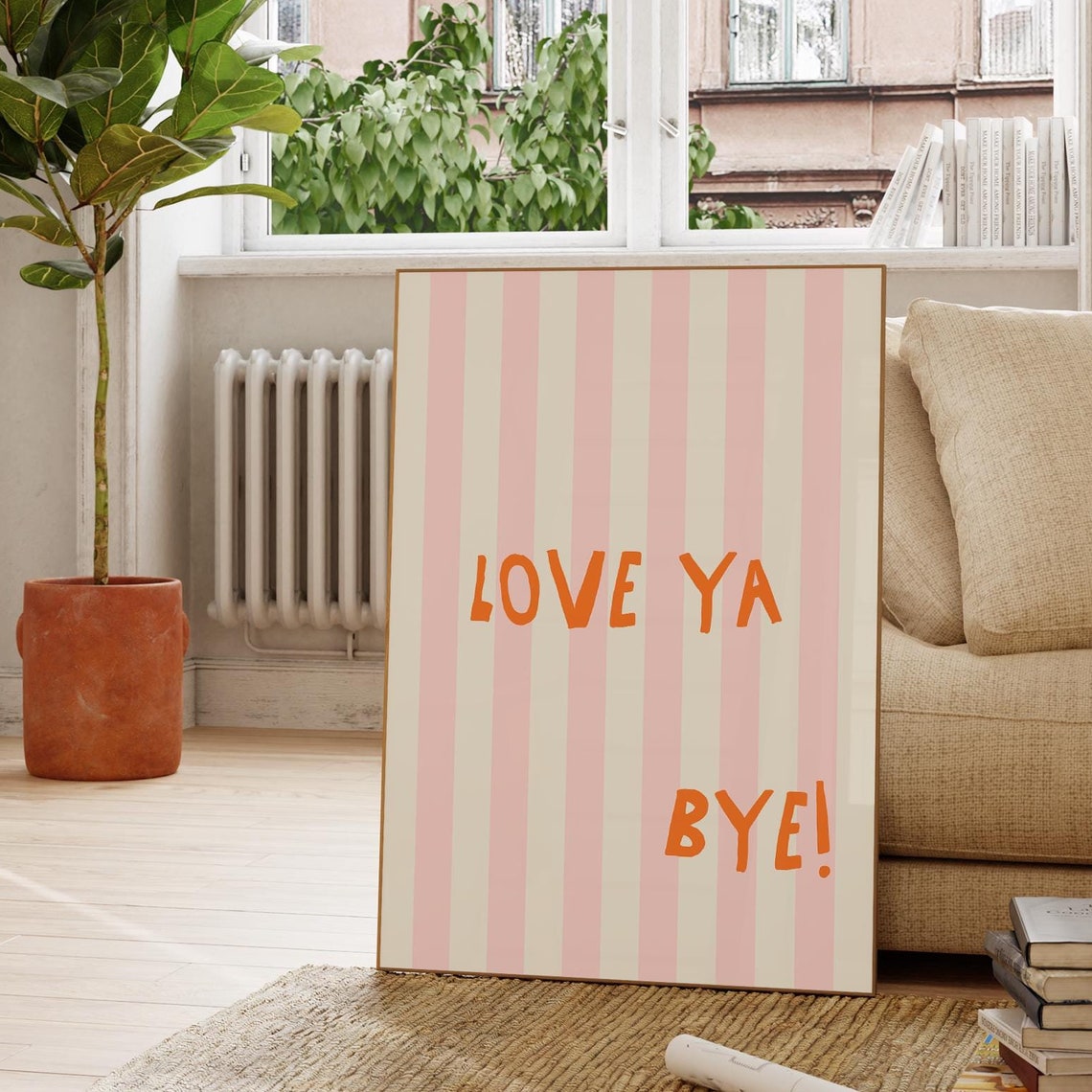 Love Ya Bye Illustration, The Toast