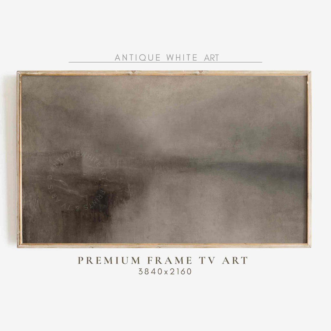 Abstract Moody Art Print, Vintage Modern Texture