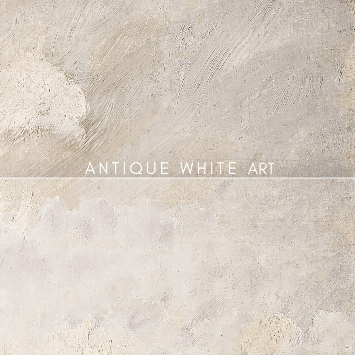 Vintage Muted Landscape Painting Art Print - Image 2