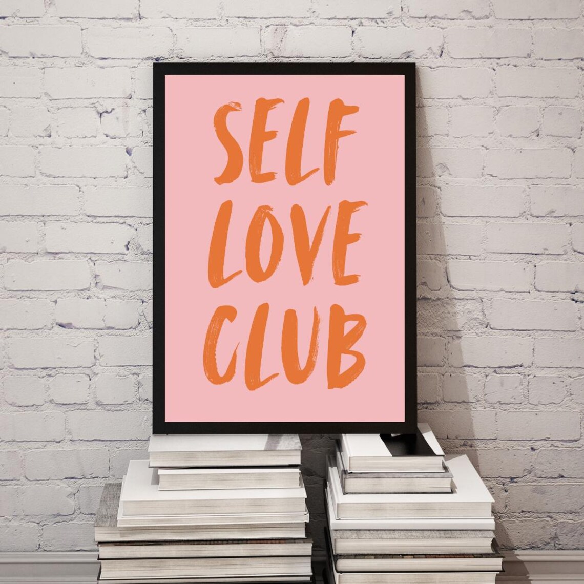 Self Love Club Quote, Motivational Poster - Image 2