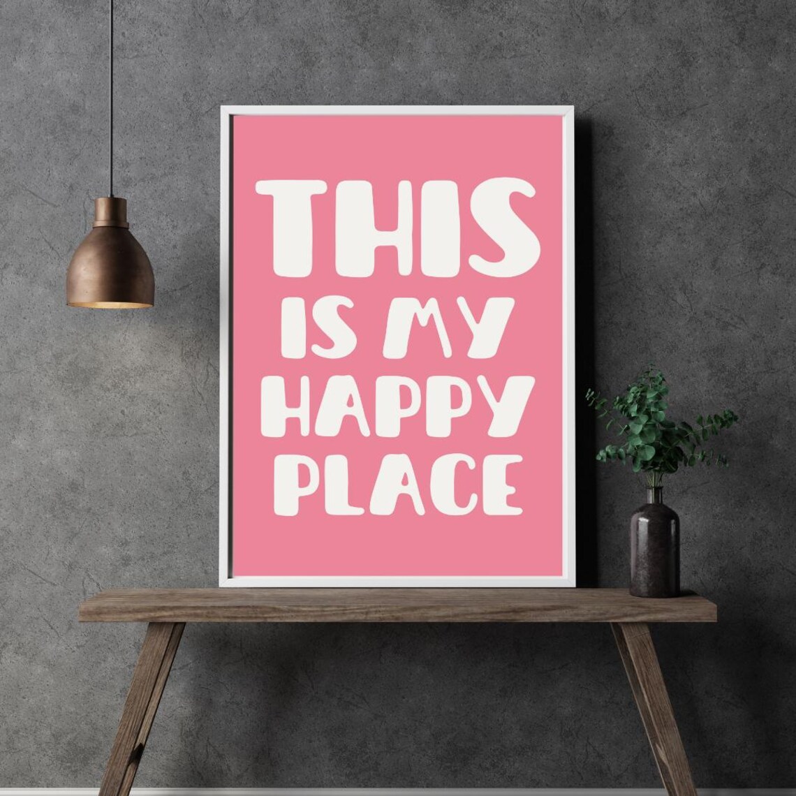 This Is My Happy Place Quote Poster - Image 5