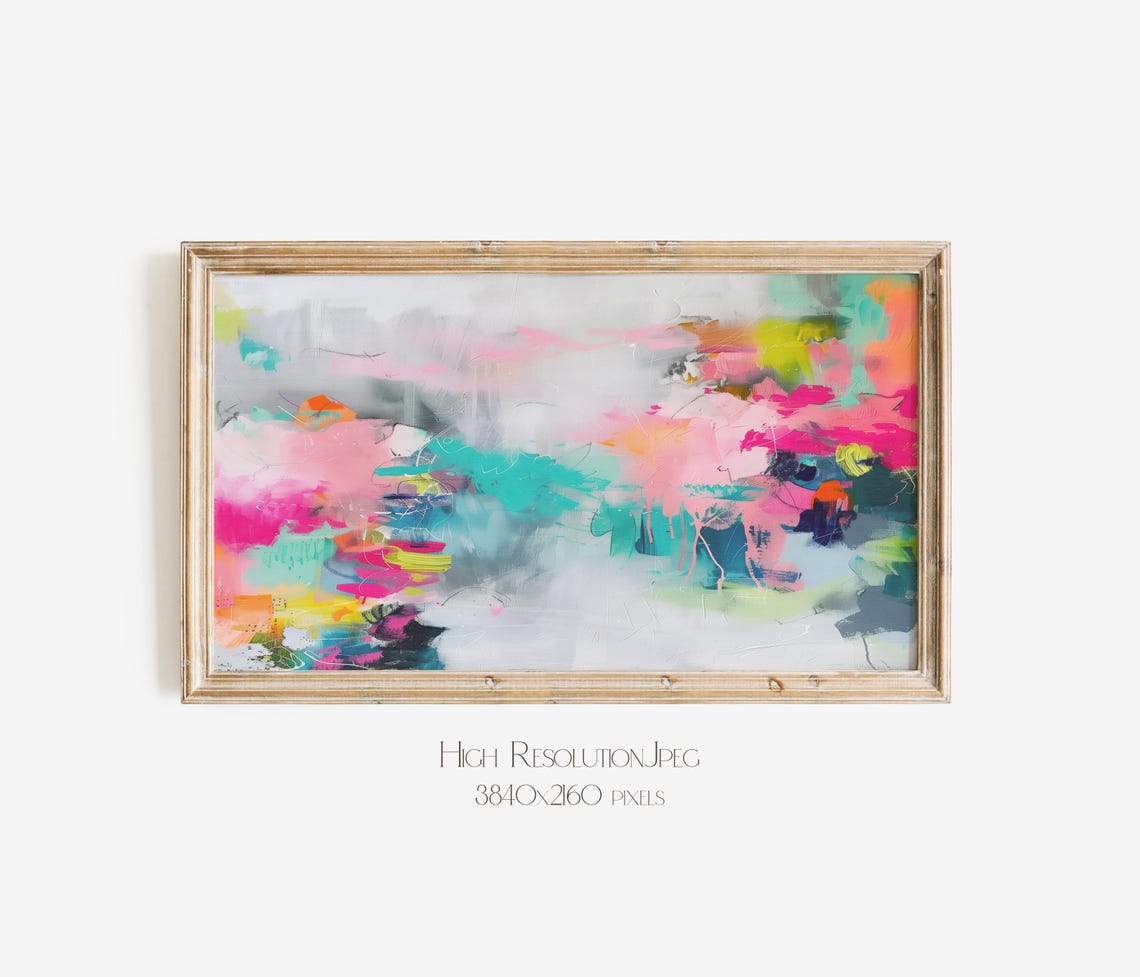 Bold Colorful Abstract Wall Art For Vibrant Home And Office Decor 253 - Image 4