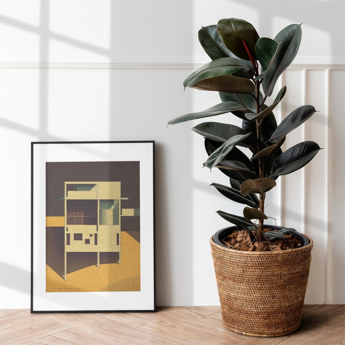 Neutra VDL Studio Residences Modernist Architecture Facade Poster - Image 2